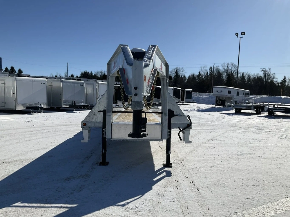 2026 Canada Trailers 8.5x30 15 Ton Galvanized Gooseneck Equipment Trailer alt
