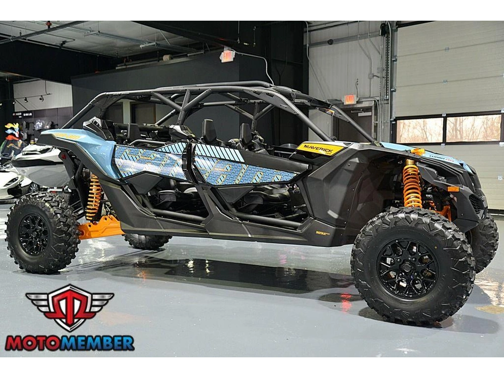 2026 Can-am Maverick X3 Max Rs Turbo Rr Scandi Blue & Orange Crush alt