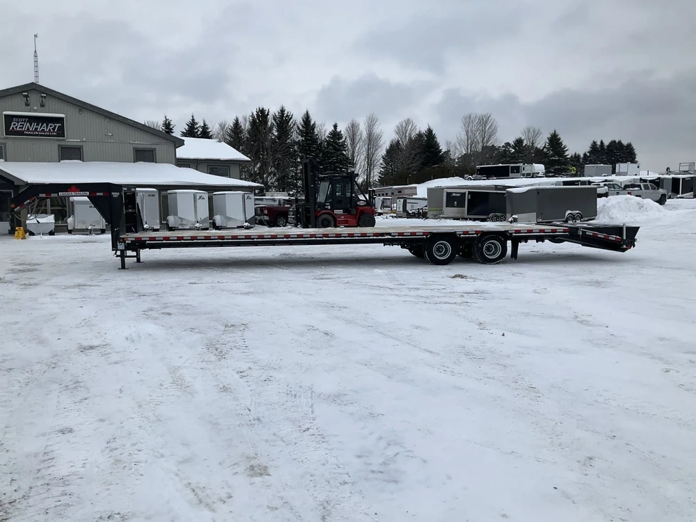 2026 Canada Trailers 8.5x40 12 Ton Gooseneck Equipment Trailer alt
