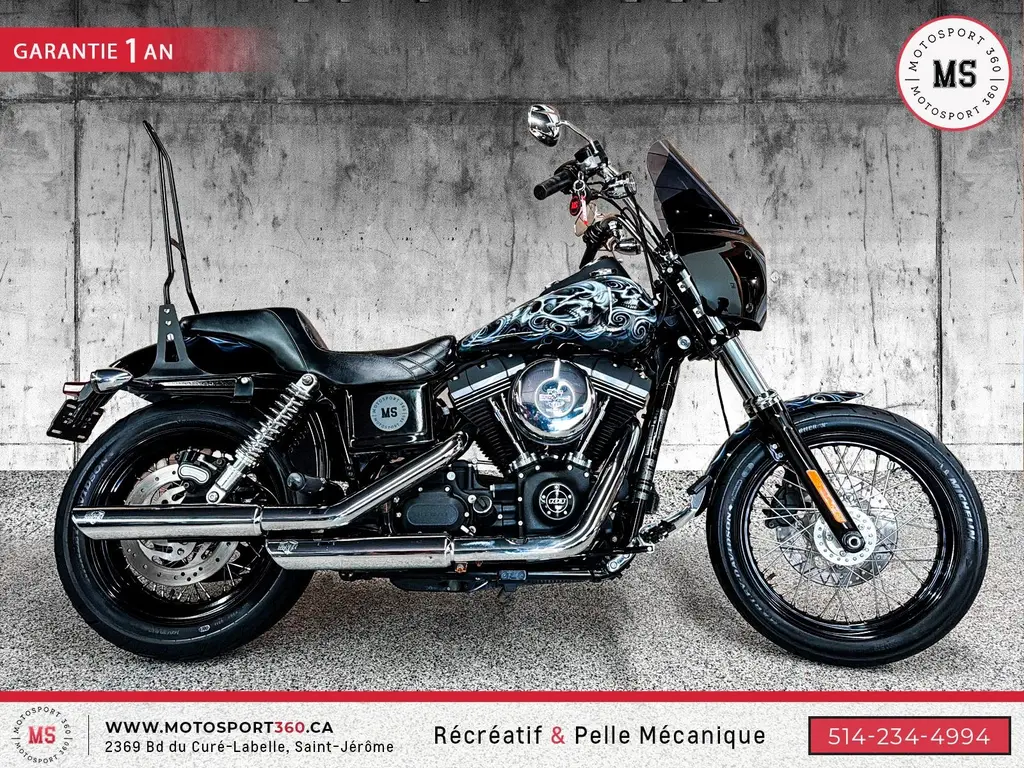 Harley-Davidson DYNA STREET BOB PEINTURE CUSTOM ! 2014