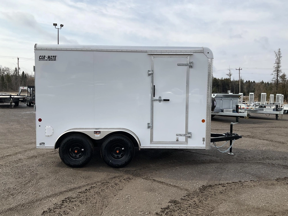 2026 Car Mate Trailers 7x12 Hd Custom Cargo Trailer alt