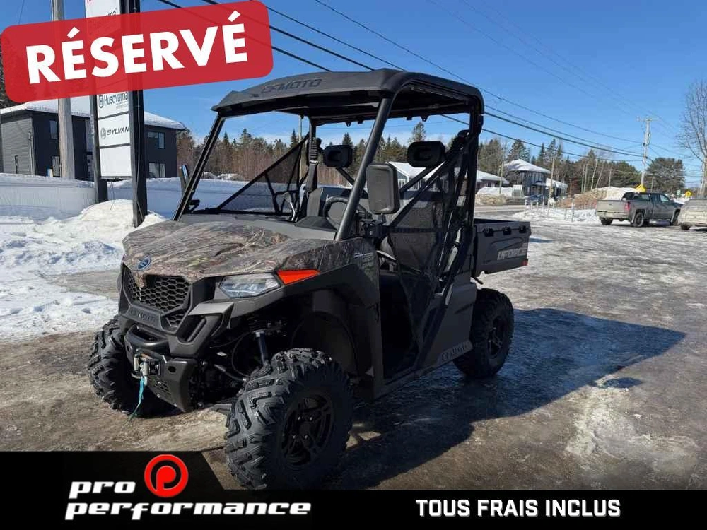 Cfmoto Uforce 600 Camouflage Kanati 2026 alt