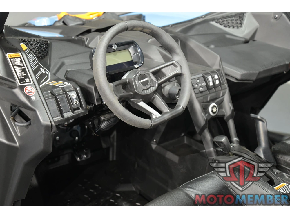 2026 Can-am Maverick X3 Rs Turbo Rr Scandi Blue & Orange Crush alt