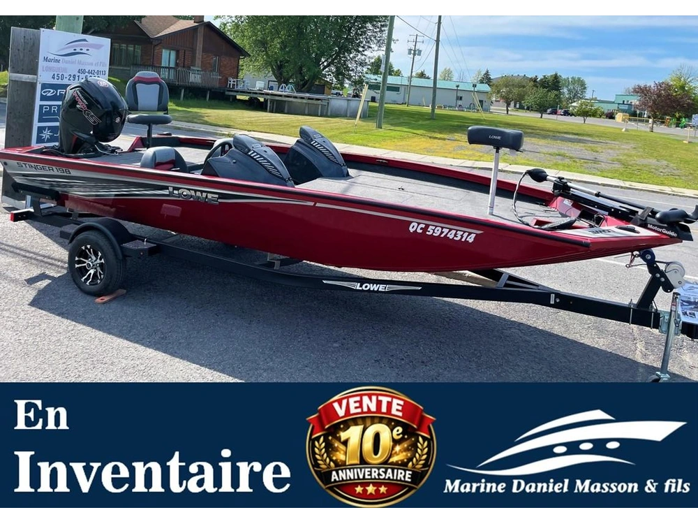 2018 Lowe Boats Stinger 198d alt