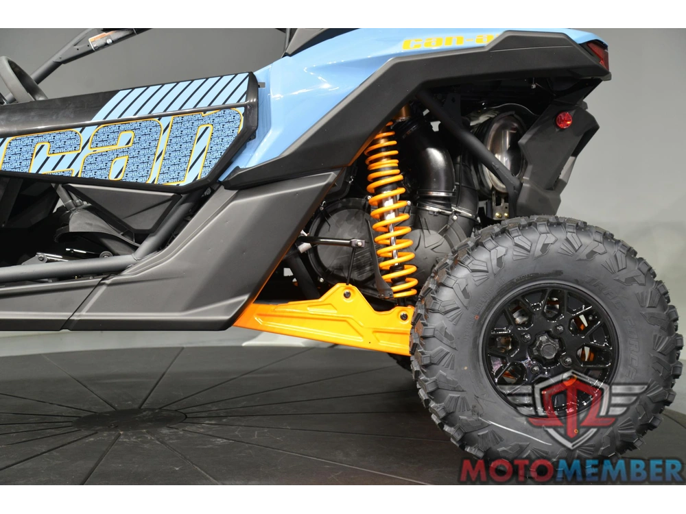 2026 Can-am Maverick X3 Rs Turbo Rr Scandi Blue & Orange Crush alt