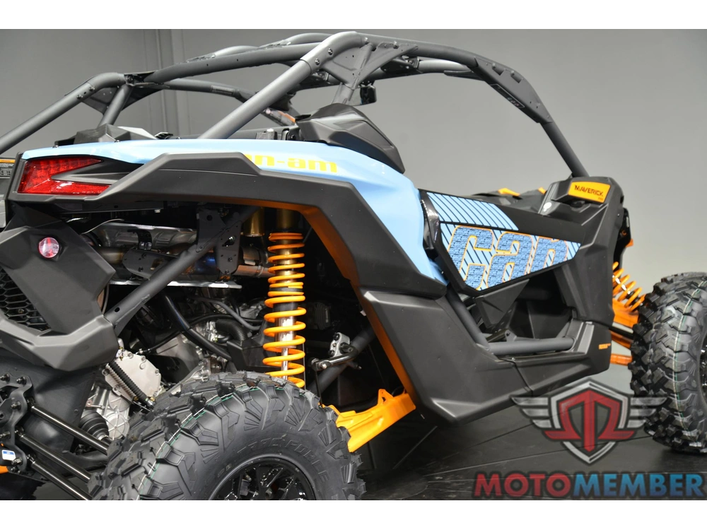 2026 Can-am Maverick X3 Rs Turbo Rr Scandi Blue & Orange Crush alt