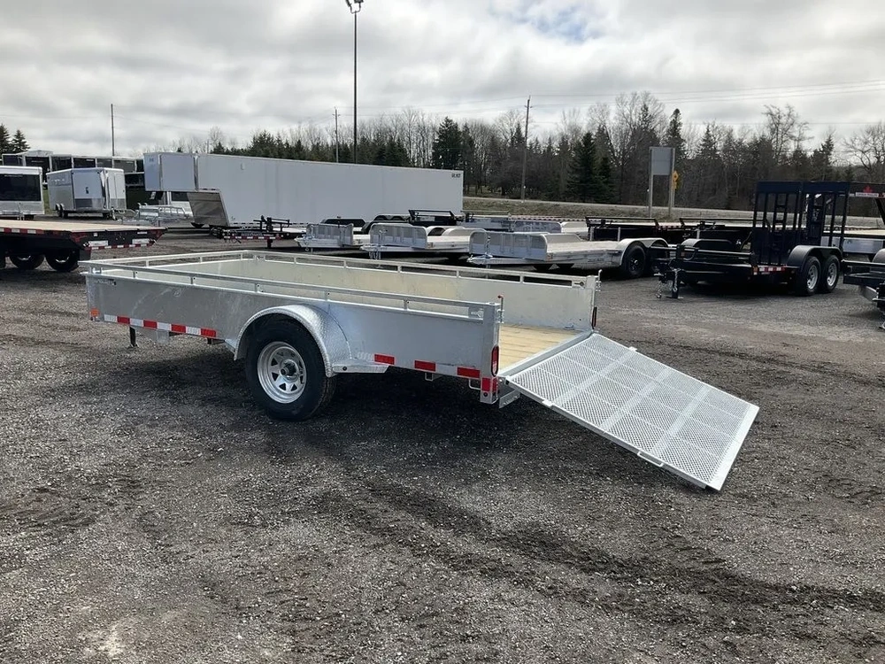 2026 Canada Trailers 6x12 Galvanized Utility Trailer alt