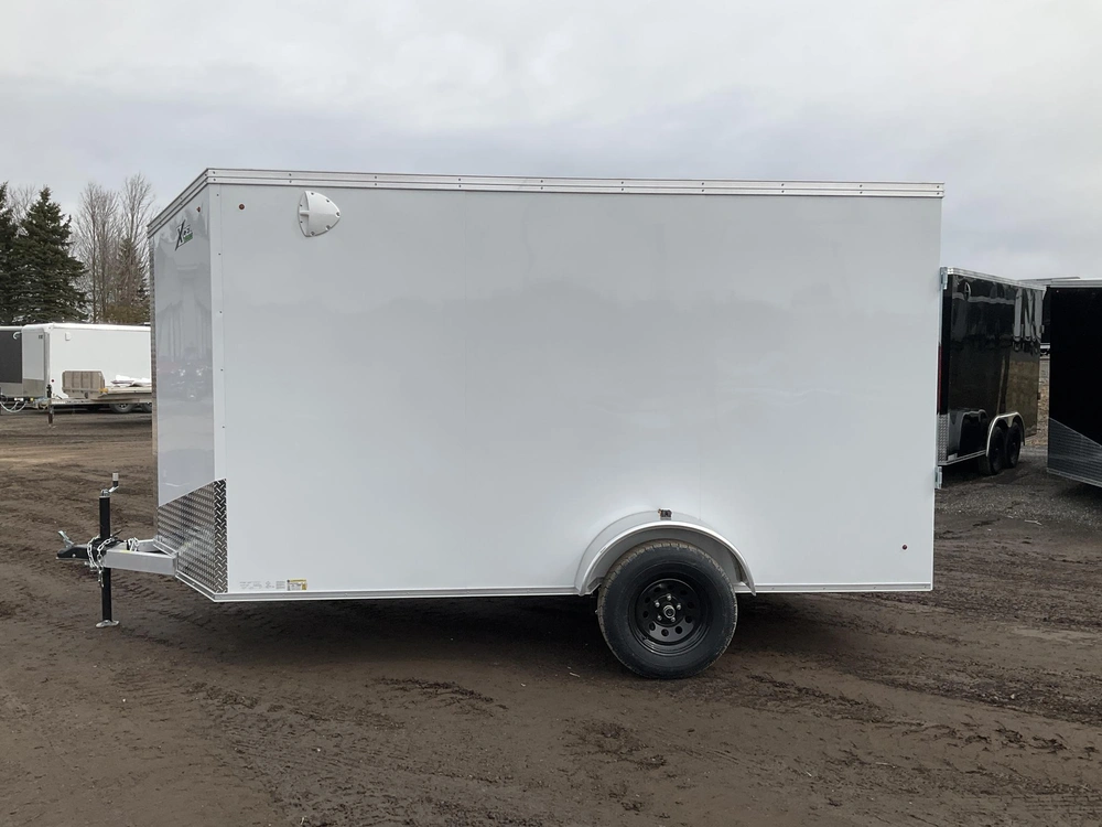 2026 Xcel Trailers 6x12 Plus V-nose All Aluminum Cargo Trailer alt