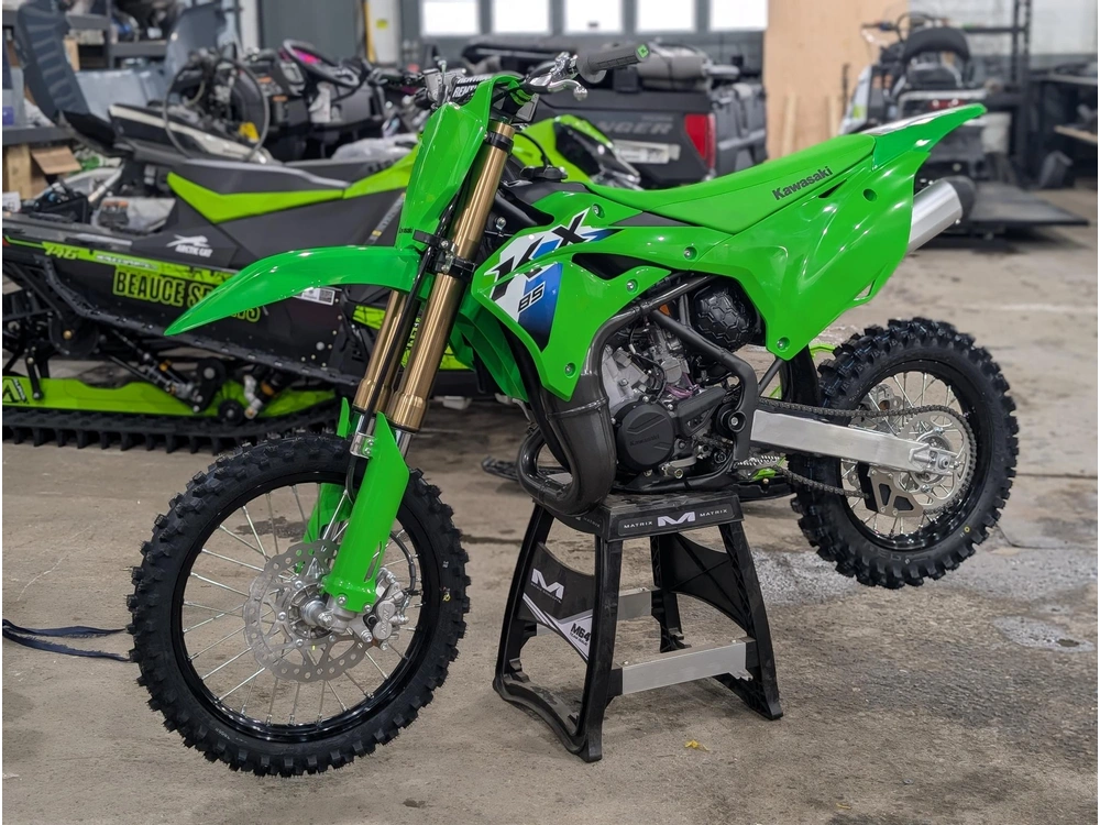 2026 Kawasaki Kx85 2026 🎯 Motocross 85cc Junior Compétition Performance Yz85 Sx85 Crf150r Progression 🟢 alt