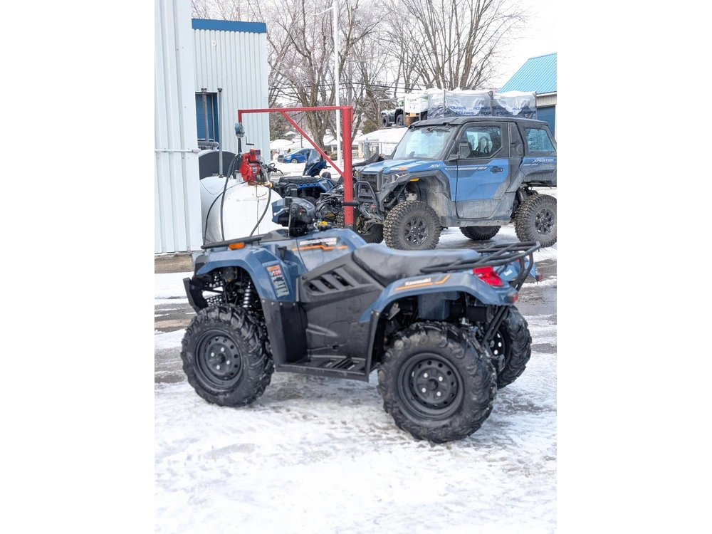 2025 Kawasaki Brute Force 450 🎯 Vtt Occasion Presque Neuf Garantie 42km 4x4 Fiable Travail Loisir Polyvalent 🟢 alt