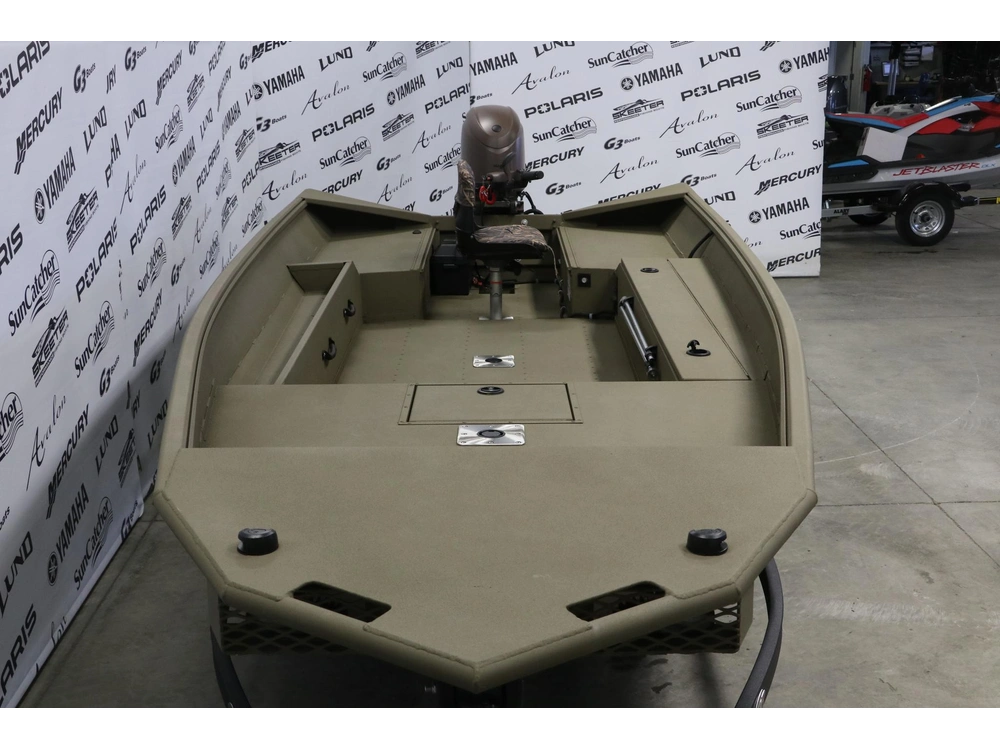 G3 Boats Jon Boat Jb18dk + Yamaha 60 Hp & Remorque 2024 alt