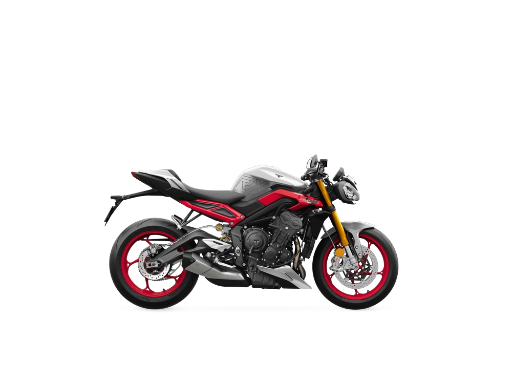 2026 Triumph Street Triple 765 Rx - Matte Aluminum alt