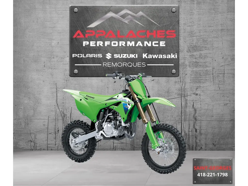 Kawasaki KX 85 (DÉDUIRE 350$ DE RABAIS AU PRIX AFFICHÉ) 2026
