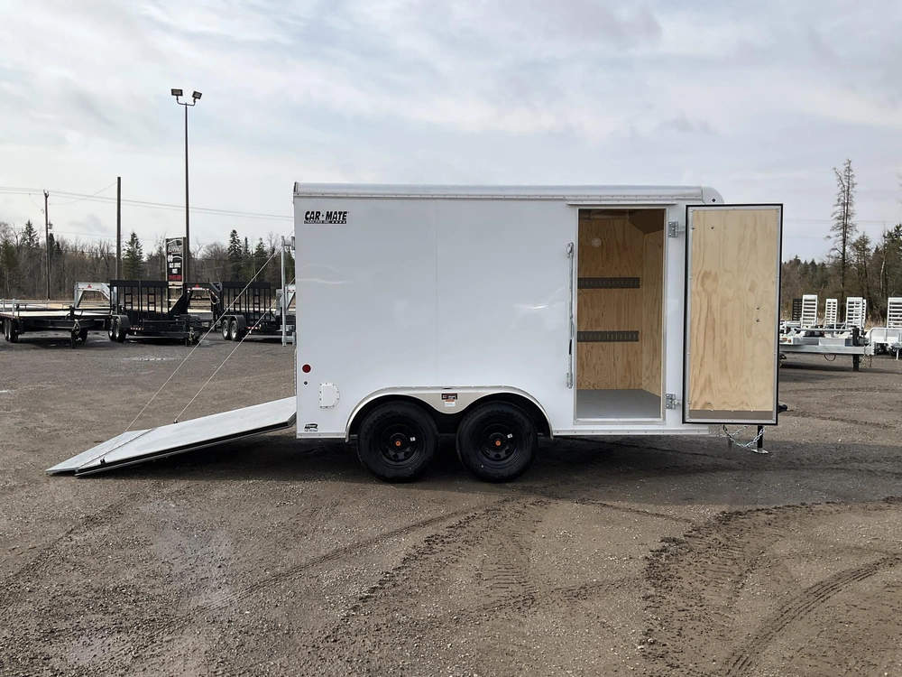 2026 Car Mate Trailers 7x12 Hd Custom Cargo Trailer alt