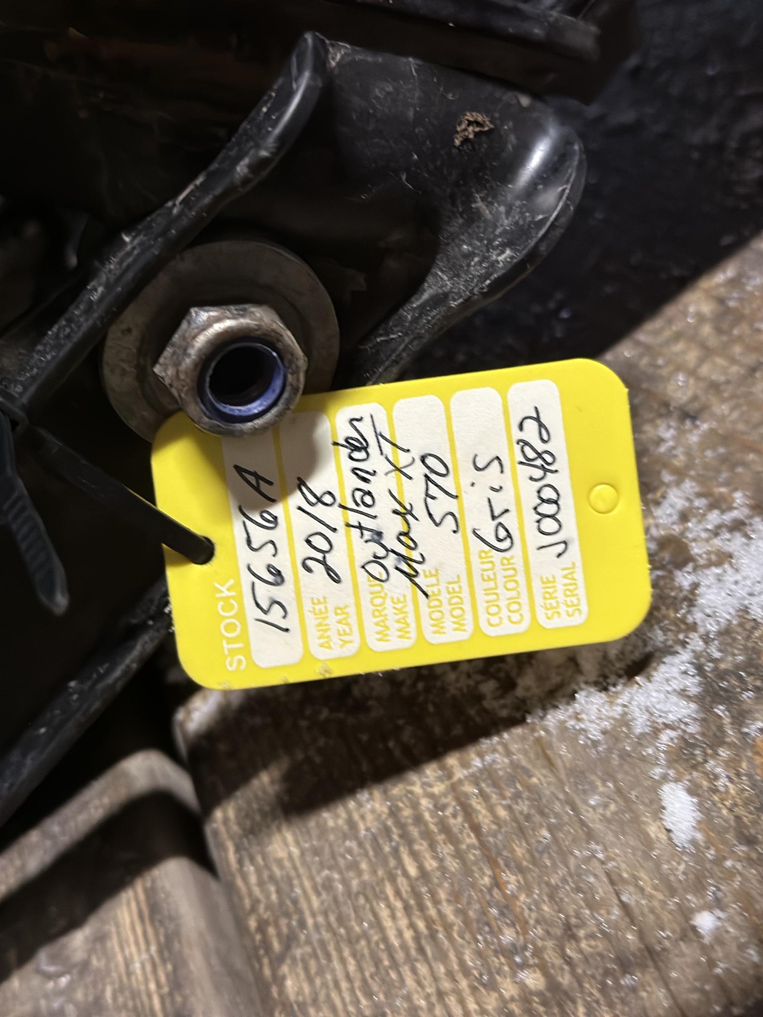 TJD Chenille VTT Outlander Max 570 2018