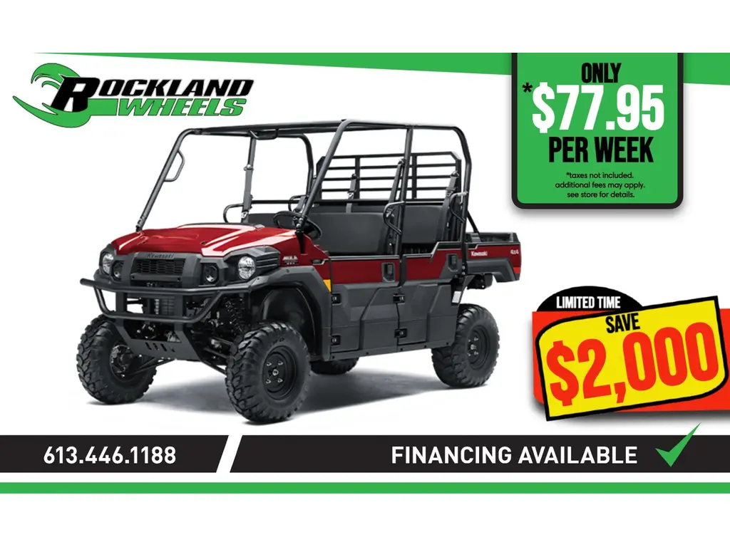 Kawasaki MULE PRO-FXT 820 EPS 2026