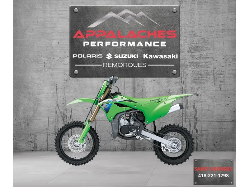 2026 Kawasaki KX 85 (DÉDUIRE 350$ DE RABAIS AU PRIX AFFICHÉ) KX85ETFNN thumbnail 2