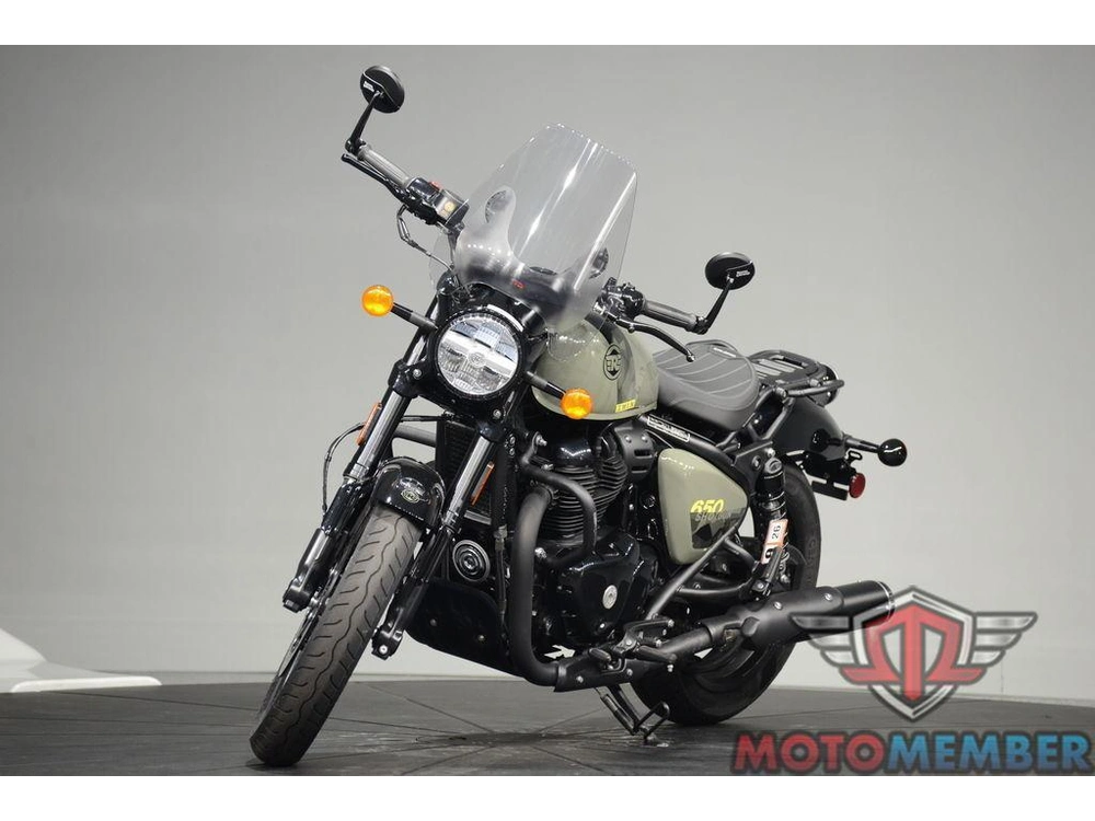 2024 Royal Enfield Shotgun 650 Drill Green alt