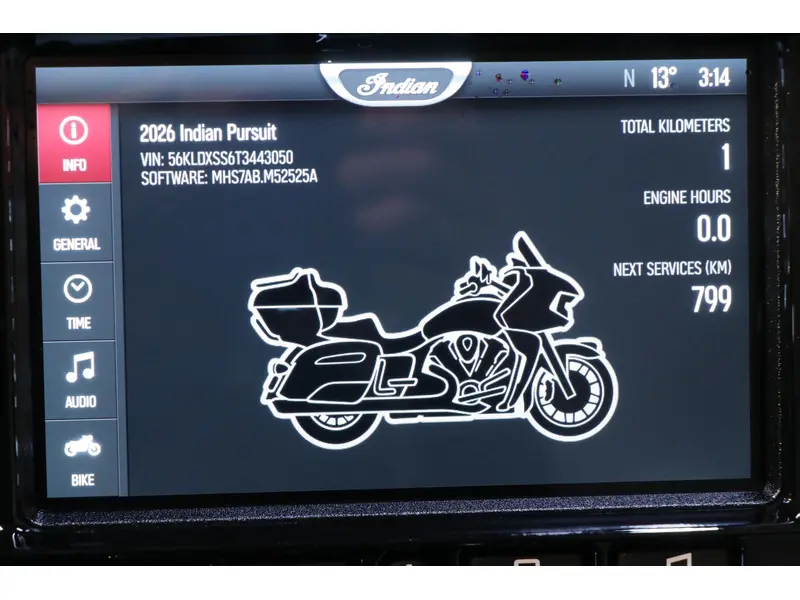 2026 Indian Motorcycle Pursuit Dark Horse 112 & powerband audio thumbnail 8