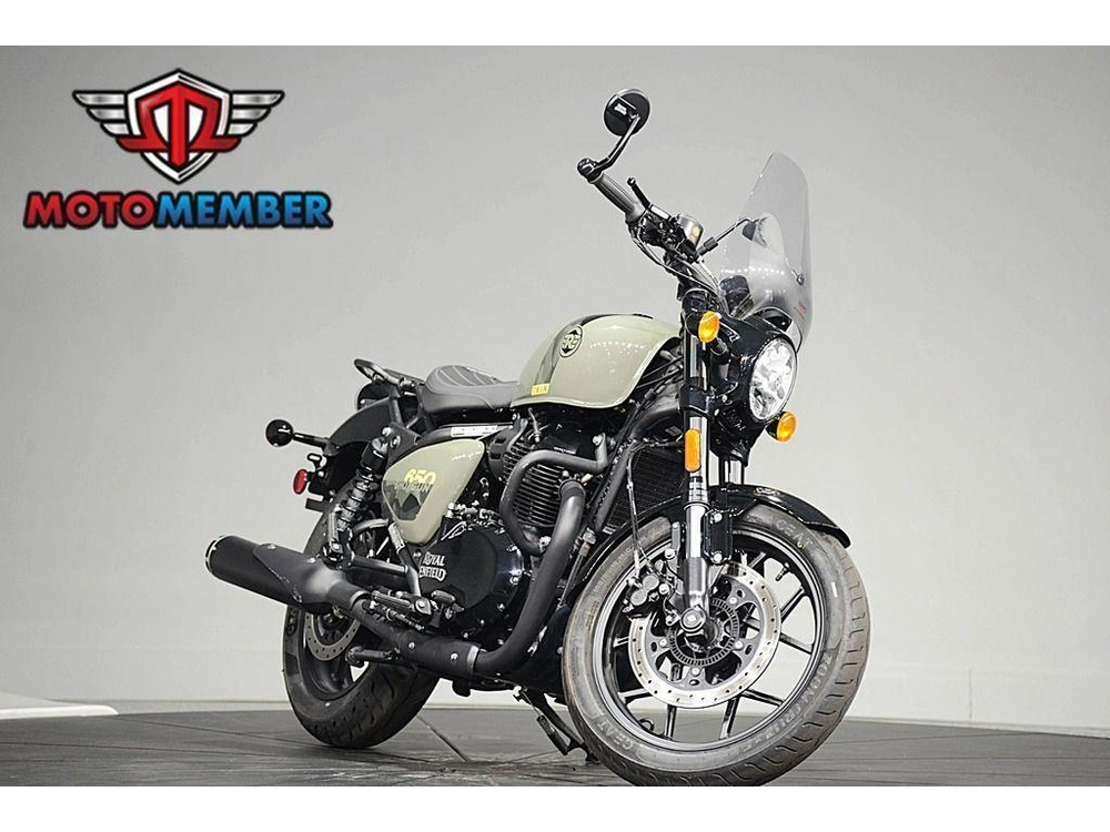 2024 Royal Enfield Shotgun 650 Drill Green alt