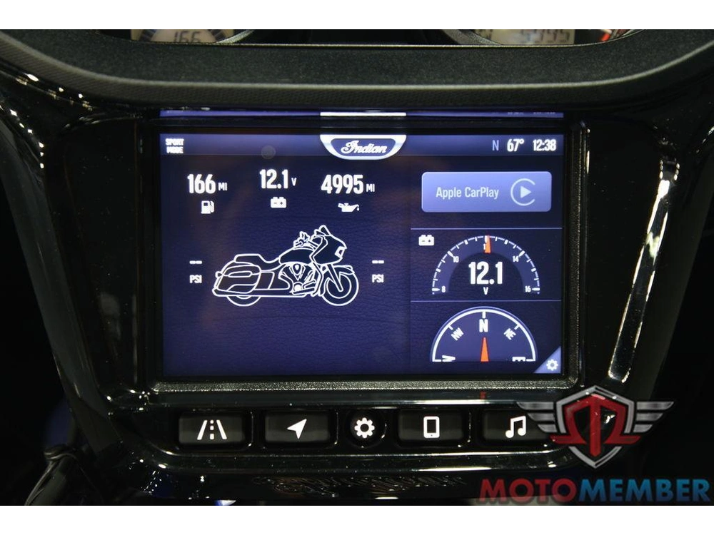 2023 Indian Motorcycle Challenger® Limited Spirit Blue Metallic / Black Metallic alt