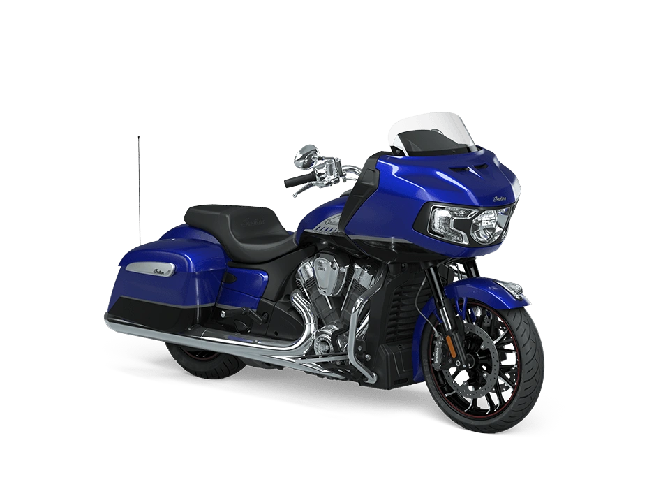 2023 Indian Motorcycle Challenger® Limited Spirit Blue Metallic / Black Metallic alt