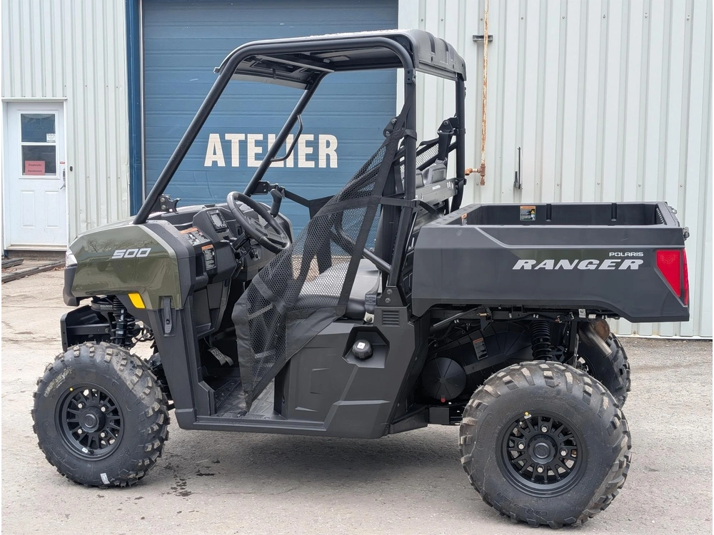 2026 Polaris Ranger 500 Sage Green | 🚜 Comparable Can-am Defender Hd5 & Cub Cadet Challenger Mx 🚜 alt