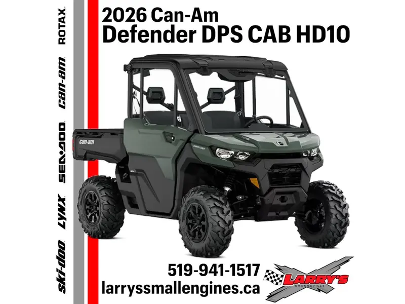 2026 Can-Am Defender DPS CAB HD10 8UTF