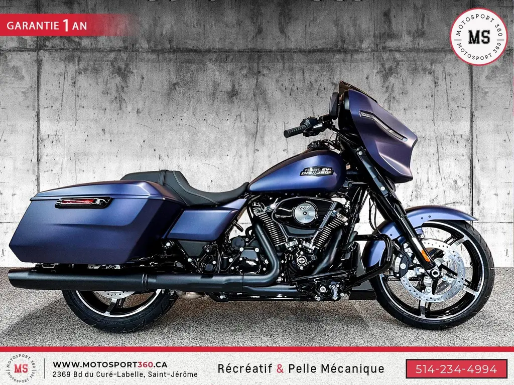 Harley-Davidson FLHX STREET GLIDE PURPLE ABYSS 2025 - DEMO !
