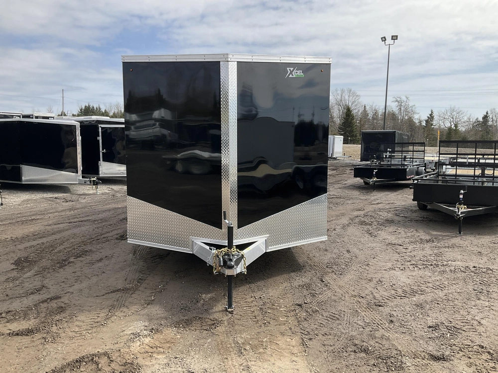 2026 Xcel Trailers 8.5x20 Plus V-nose All Aluminum Car Hauler alt