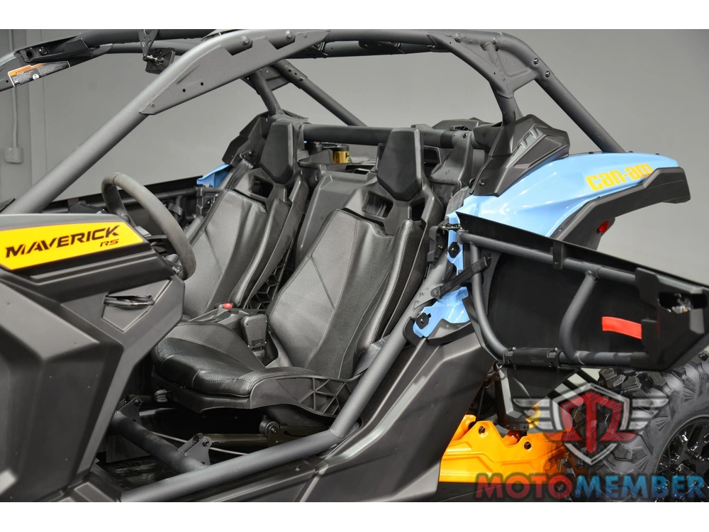 2026 Can-am Maverick X3 Rs Turbo Rr Scandi Blue & Orange Crush alt