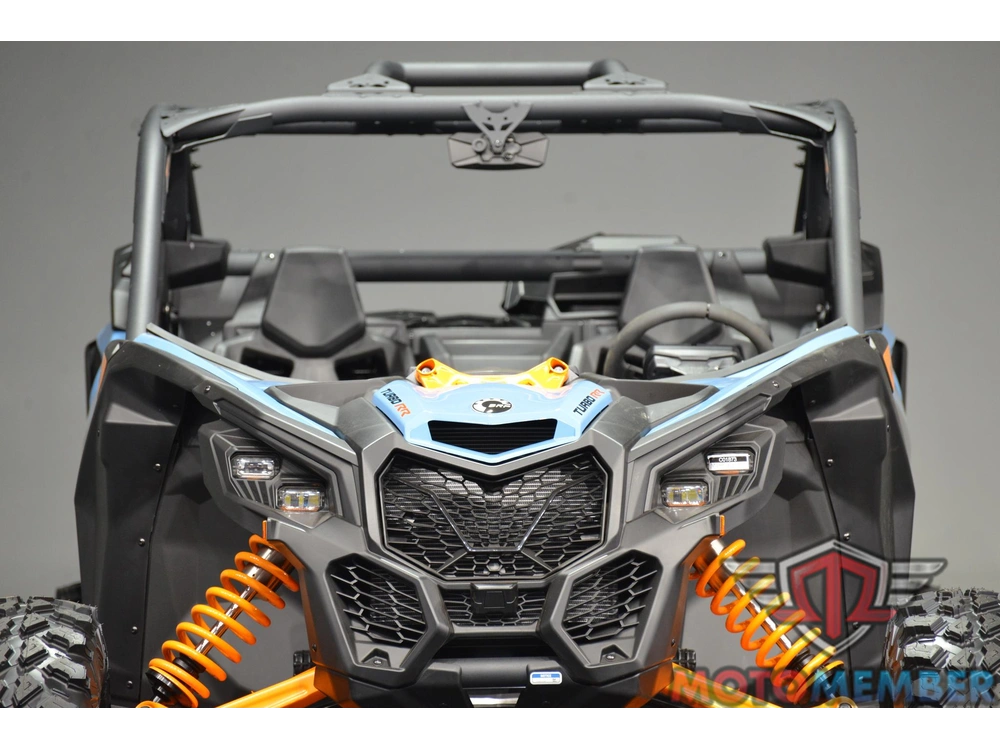 2026 Can-am Maverick X3 Rs Turbo Rr Scandi Blue & Orange Crush alt