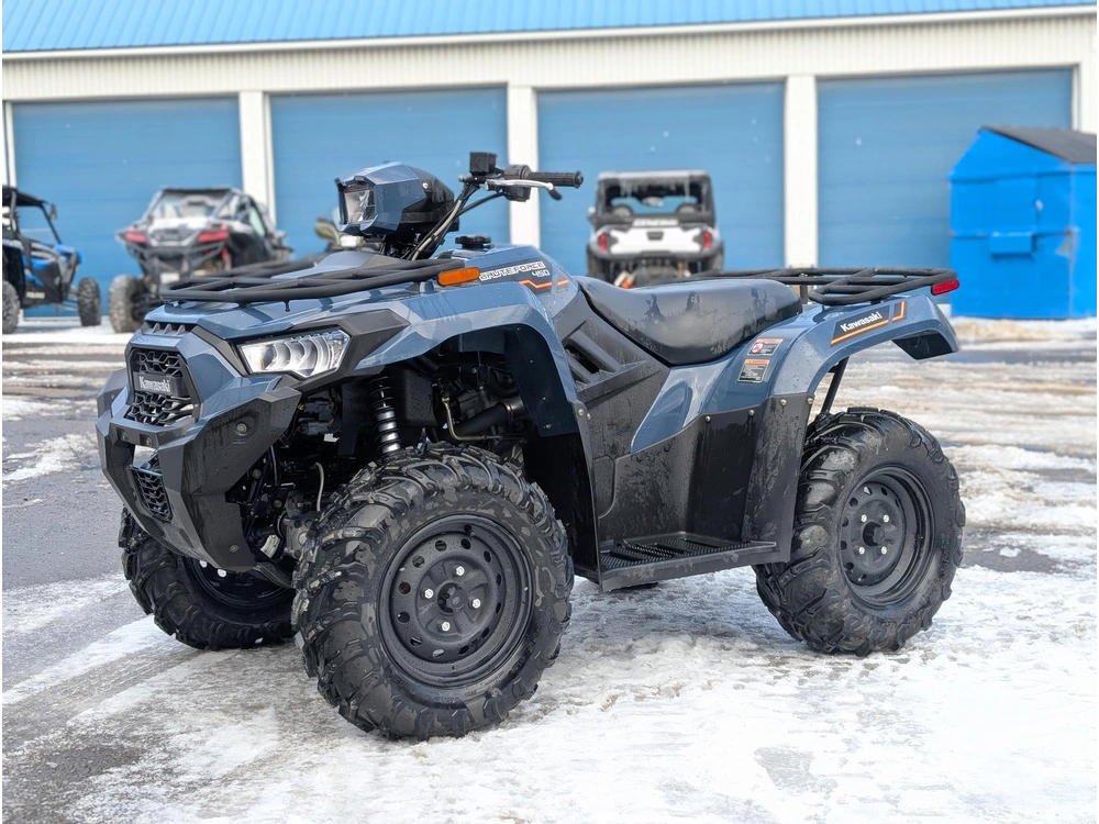 2025 Kawasaki Brute Force 450 🎯 Vtt Occasion Presque Neuf Garantie 42km 4x4 Fiable Travail Loisir Polyvalent 🟢 alt