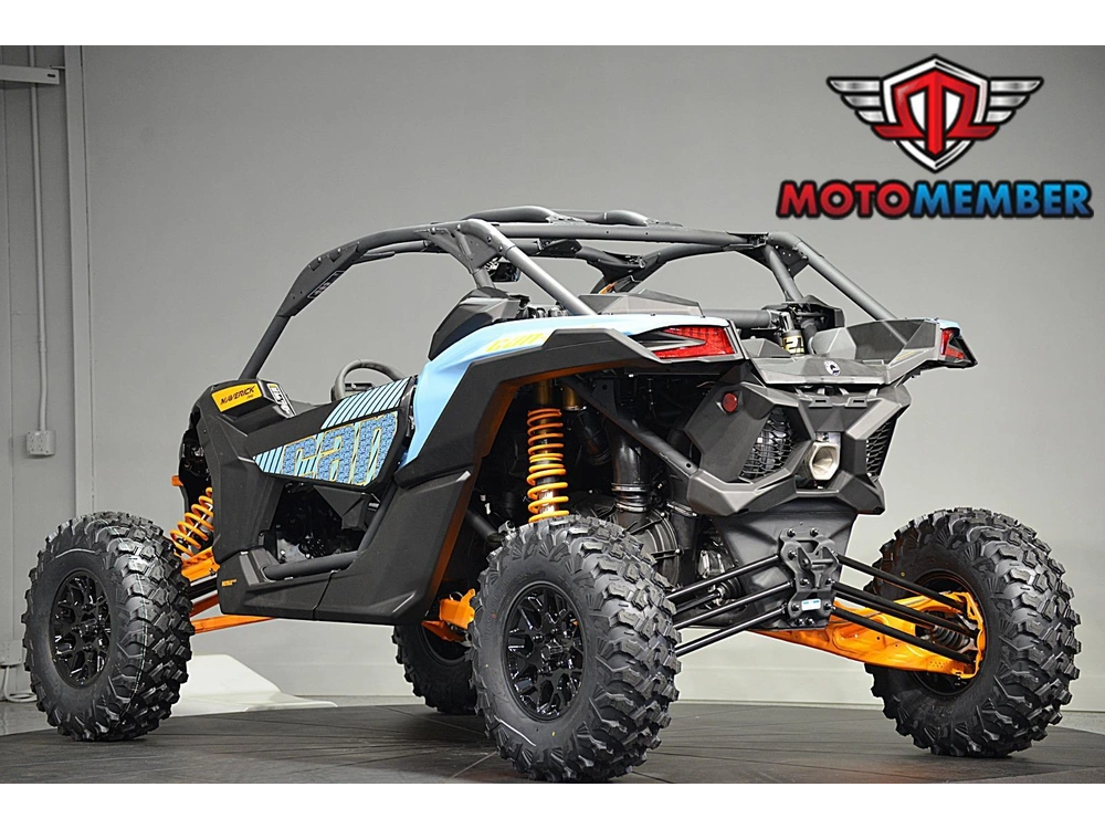 2026 Can-am Maverick X3 Rs Turbo Rr Scandi Blue & Orange Crush alt