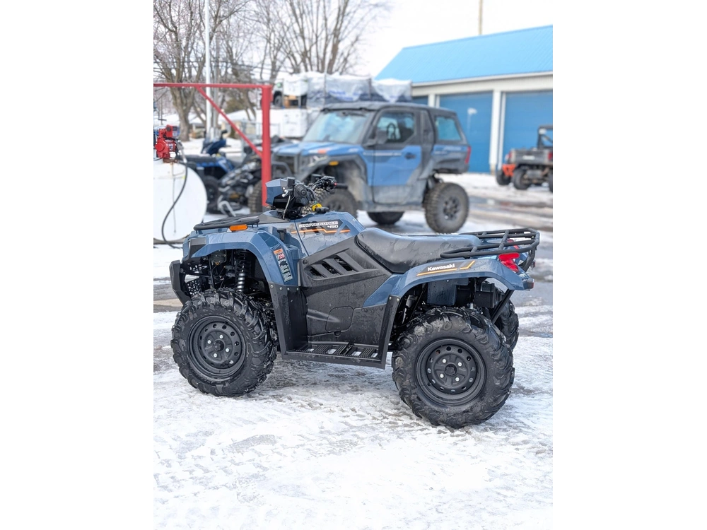 2025 Kawasaki Brute Force 450 🎯 Vtt Occasion Presque Neuf Garantie 42km 4x4 Fiable Travail Loisir Polyvalent 🟢 alt