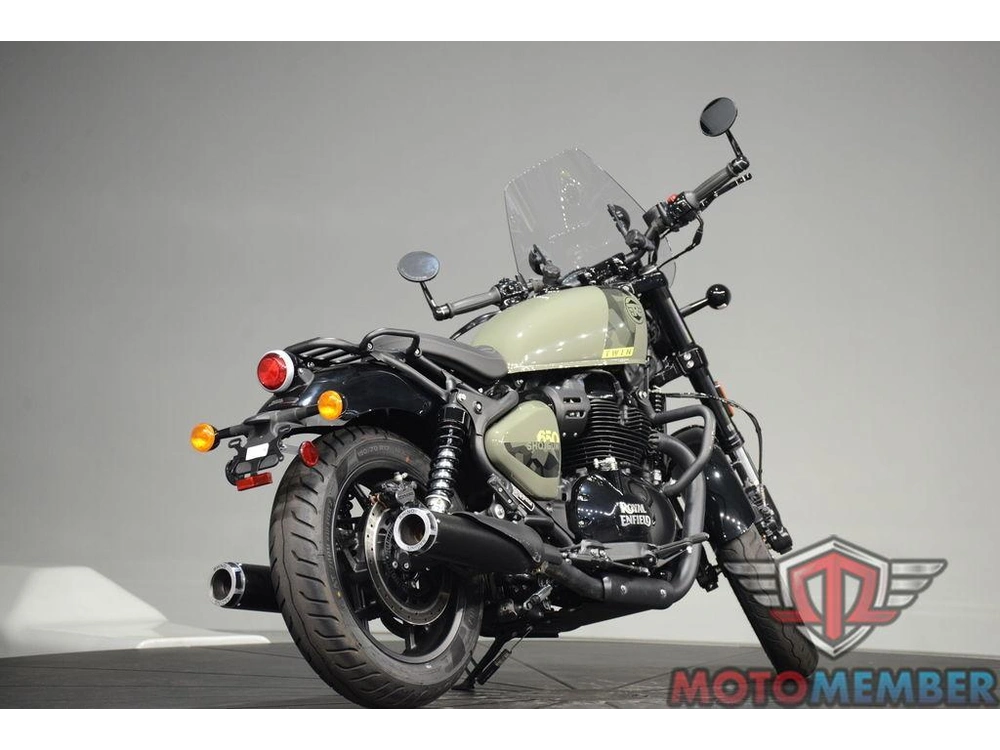 2024 Royal Enfield Shotgun 650 Drill Green alt