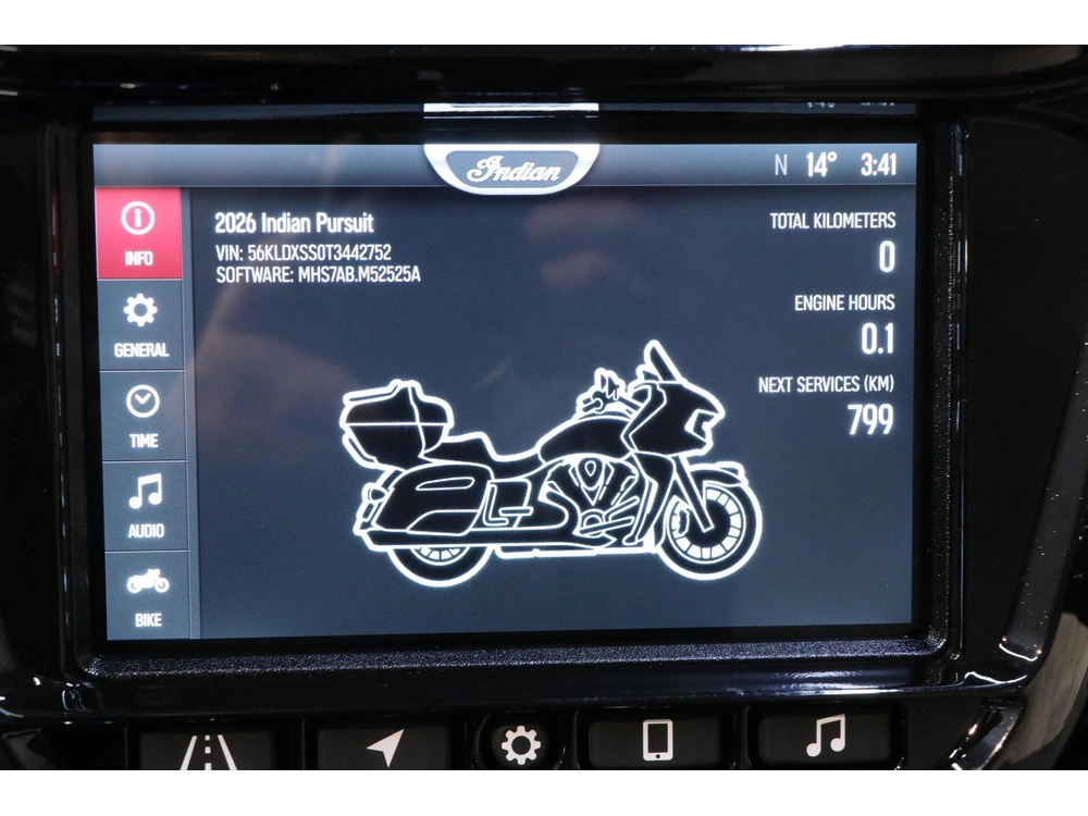 2026 Indian Motorcycle Pursuit Dark Horse 112 & Powerband Audio alt