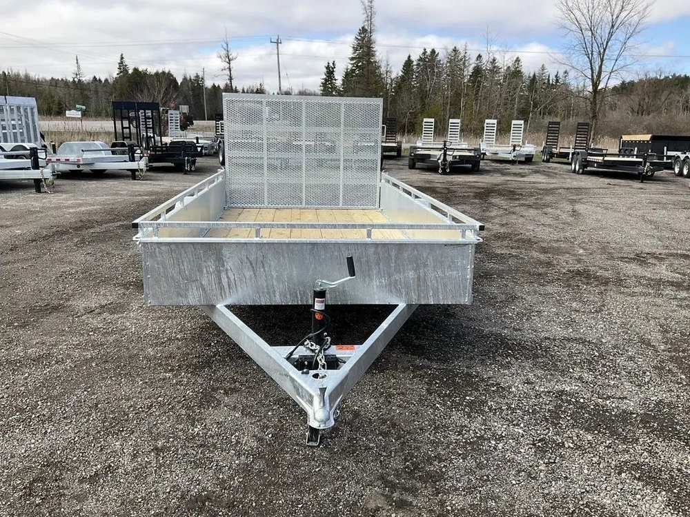 2026 Canada Trailers 6x12 Galvanized Utility Trailer alt