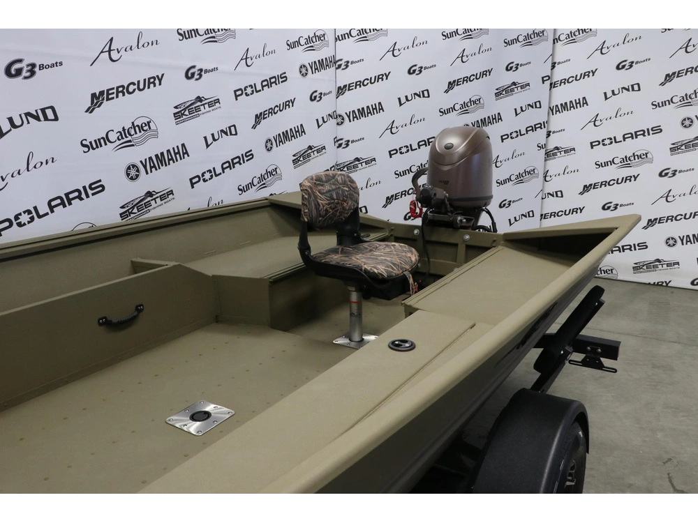 G3 Boats Jon Boat Jb18dk + Yamaha 60 Hp & Remorque 2024 alt