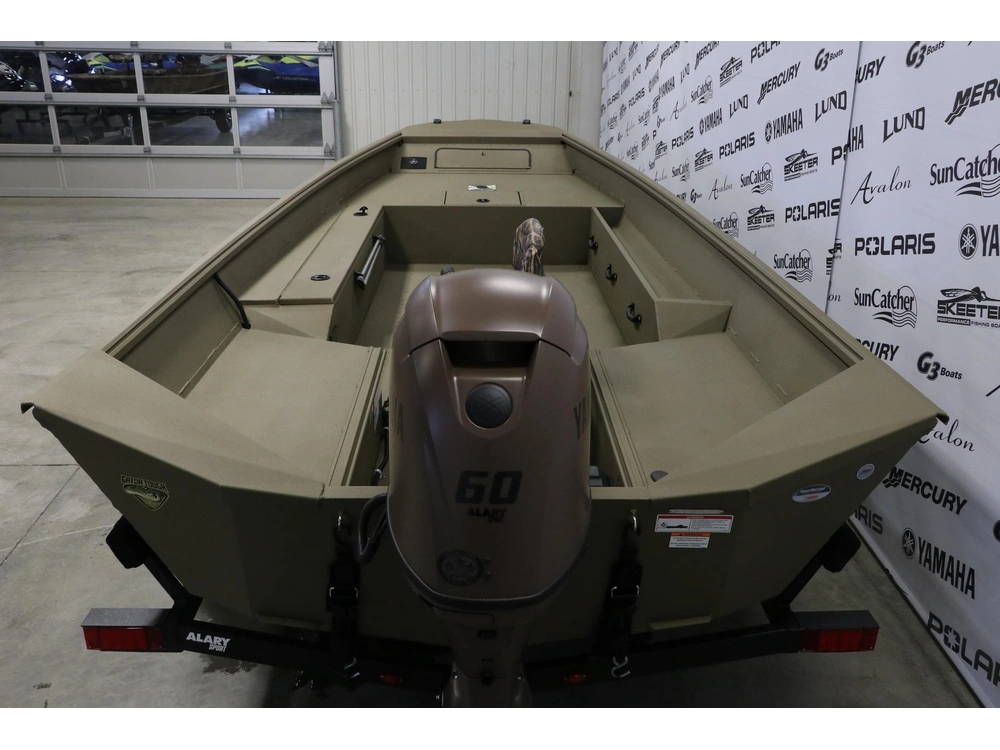 G3 Boats Jon Boat Jb18dk + Yamaha 60 Hp & Remorque 2024 alt