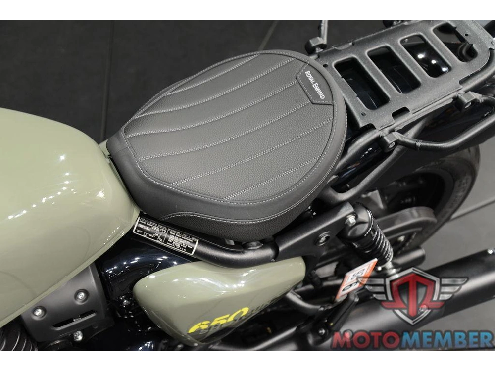 2024 Royal Enfield Shotgun 650 Drill Green alt