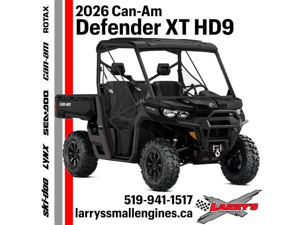 2026 Can-am Defender Xt Hd9 8fta alt