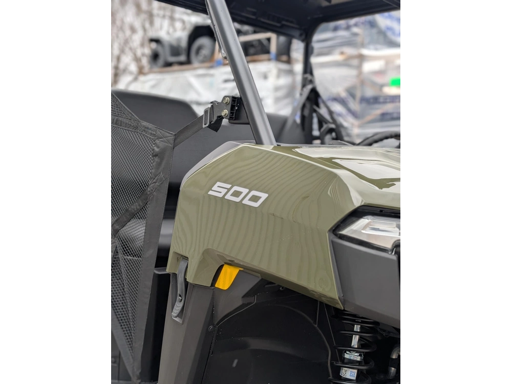 2026 Polaris Ranger 500 Sage Green | 🚜 Comparable Can-am Defender Hd5 & Cub Cadet Challenger Mx 🚜 alt