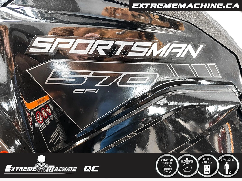 Polaris Polaris Sportsman X2 570 Impeccable Seulement 967km !!! 2025 alt