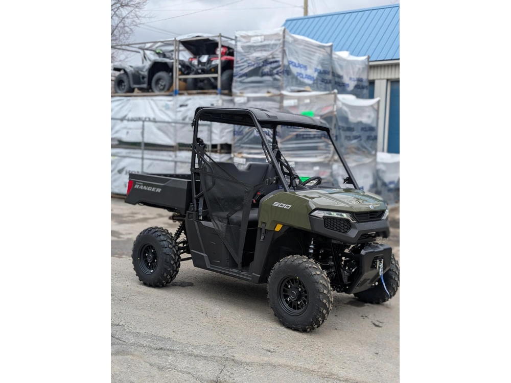 2026 Polaris Ranger 500 Sage Green | 🚜 Comparable Can-am Defender Hd5 & Cub Cadet Challenger Mx 🚜 alt
