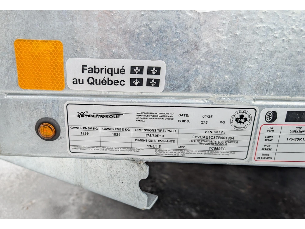Ycremorque Yc 5597g 55x97 2026 alt