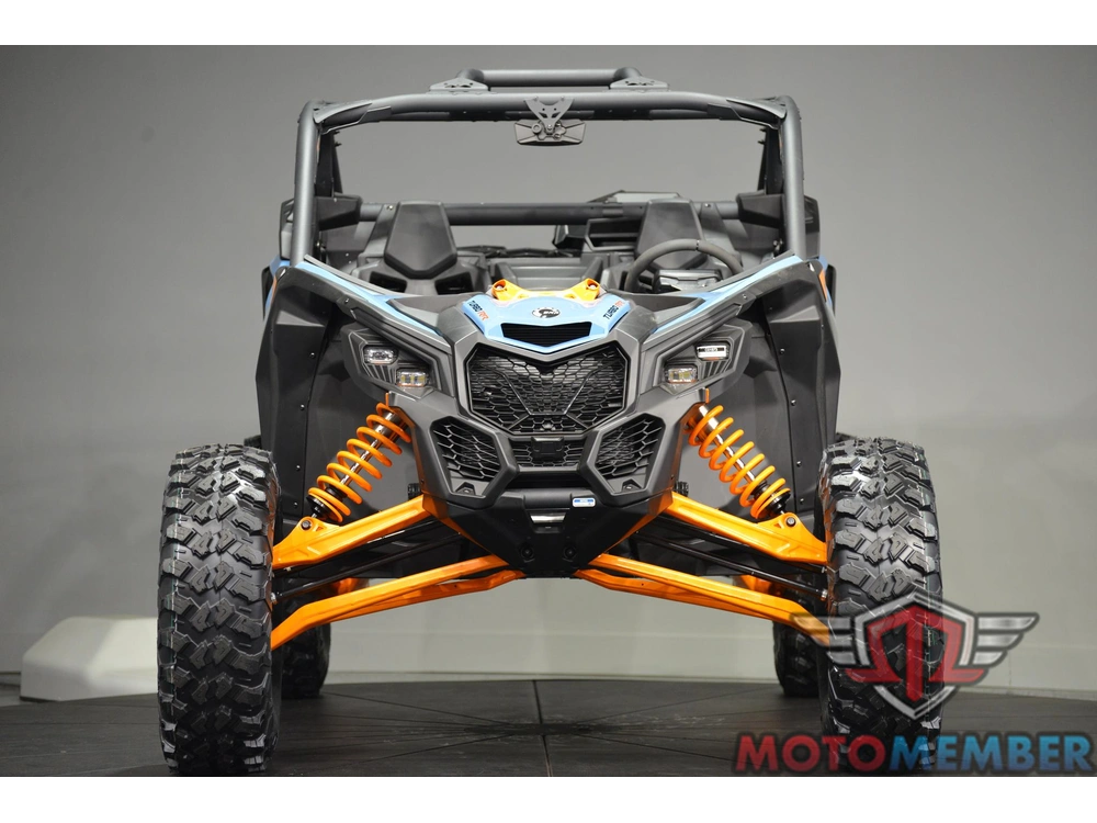 2026 Can-am Maverick X3 Rs Turbo Rr Scandi Blue & Orange Crush alt