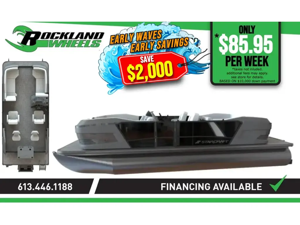 2026 Starcraft VX 20 FD with 70HP 
