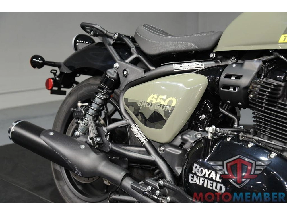 2024 Royal Enfield Shotgun 650 Drill Green alt