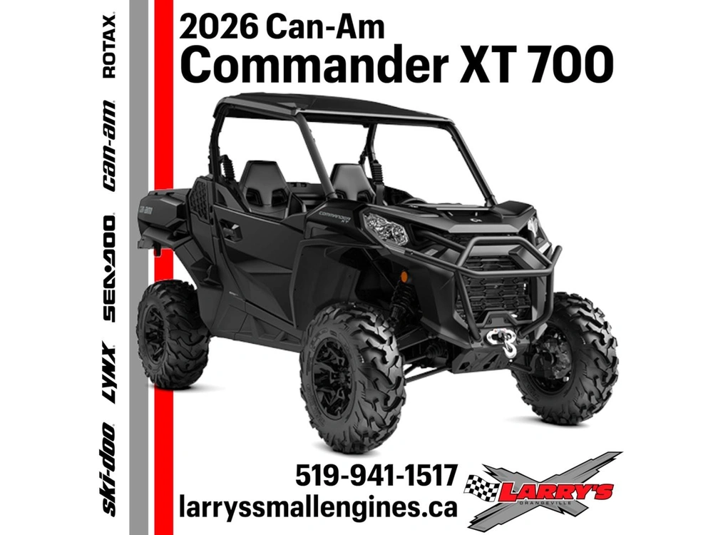 2026 Can-am Commander Xt 700 9ata alt